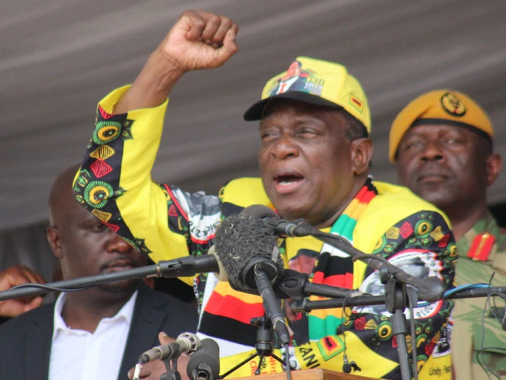 President Mnangagwa vows to handle inflation following his re-election ...