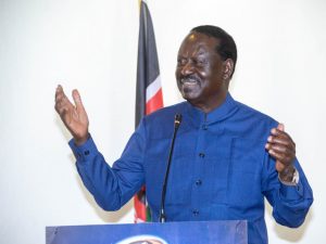 ODM leader Raila Odinga
